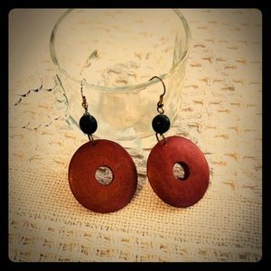 Wooden Boho Earrings